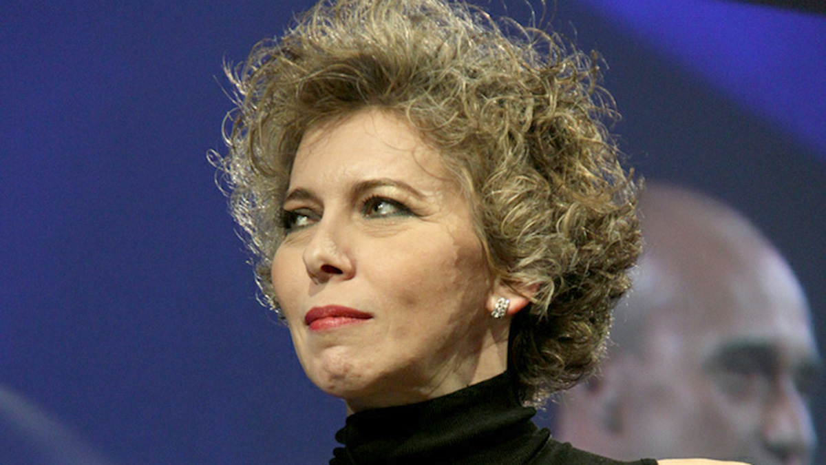 Irene Pivetti nel 2010. Foto di Monelle Chiti da Wikipedia