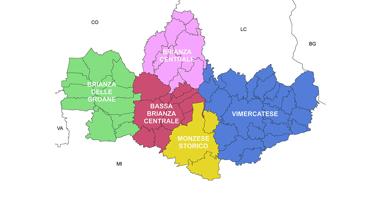 Il territorio della Provincia di Monza (foto da wikipedia)